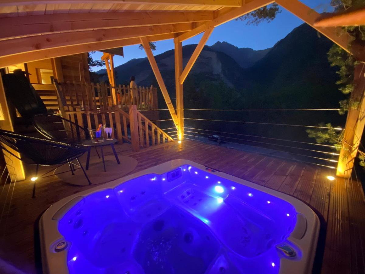 Chalet L'Empreinte Saint-Étienne-de-Tinée Eksteriør bilde