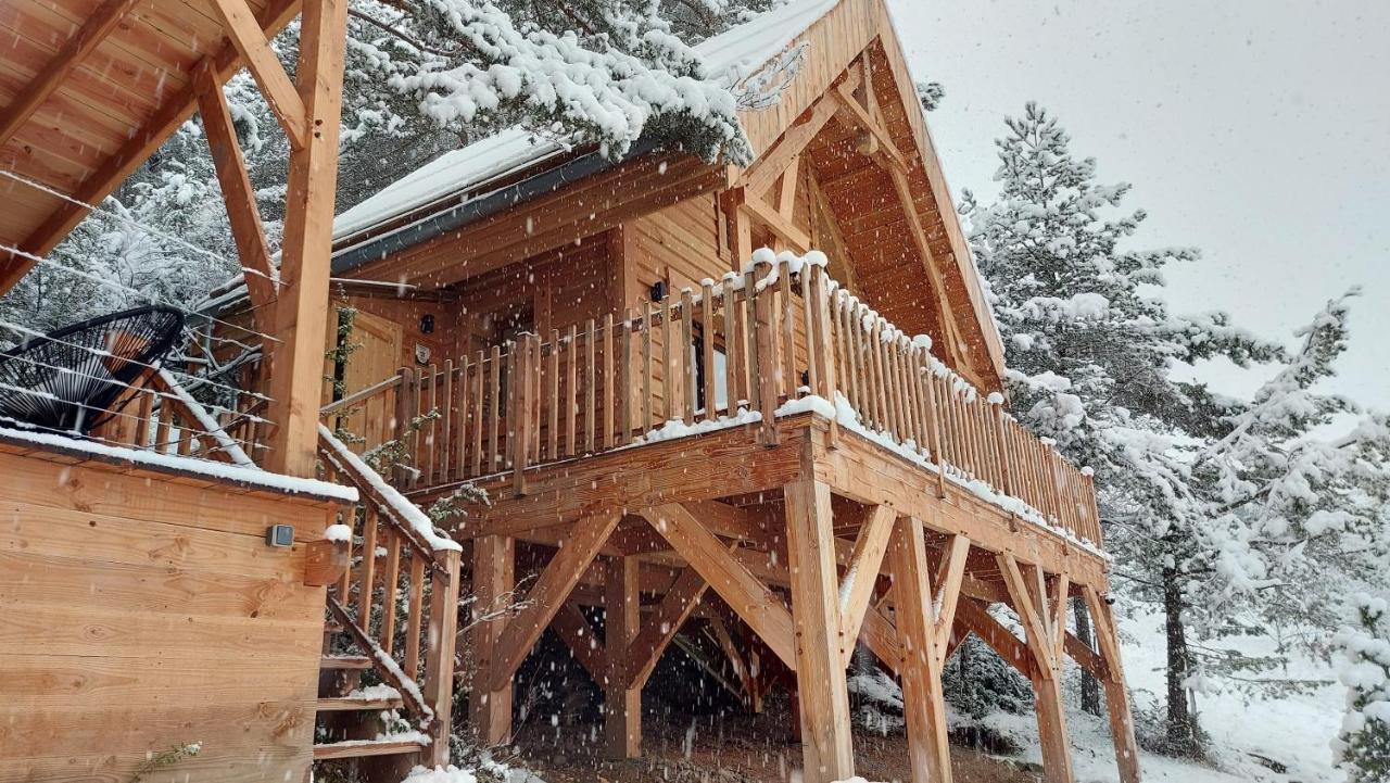 Chalet L'Empreinte Saint-Étienne-de-Tinée Eksteriør bilde
